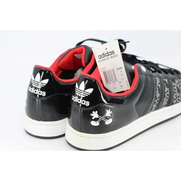 F0 Deadstock ADIDAS Originals Superstar II Mickey X Black1  display picture 3